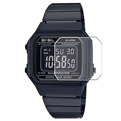 Puccy 3 Pack Screen Protector Film compatible with CASIO B650WD-1A B-650WD Series TPU Guard for Smart watch Smartwatch? Not Tempered Glass Protectors ?
