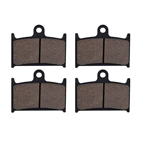 AHL Front and Rear Brake Pads for SUZUKI GSXR 600 WN-WP 1992-1993 - GSXR 750 J-K-L-M-N-WP 1988-1993