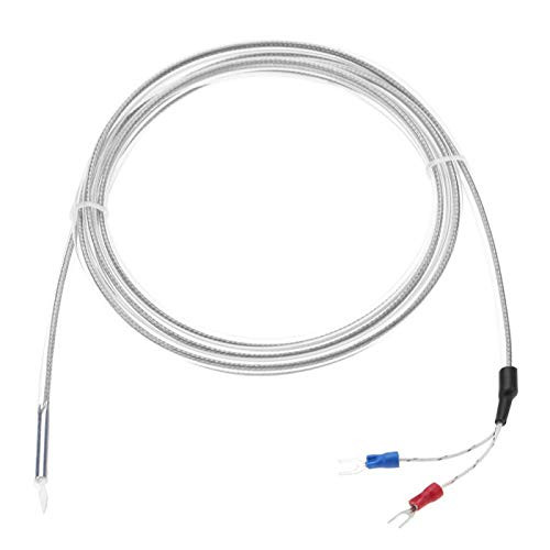Thermocouple K Type Thermocouple PTFE 2 Wire K Type Thermocouple with Waterproof and Corrosion Resistance