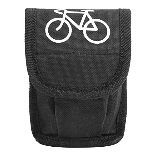 Drfeify Bike 16 in 1 Tool Steel Plastic Bicycle 16 in 1 Multi?Functional Tyre Repair Tool Kit Bike Puncture Repair Tool with Bag