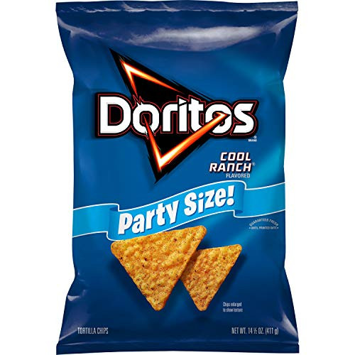 Doritos Tortilla Chips Cool Ranch 14.5oz Party Size Bag