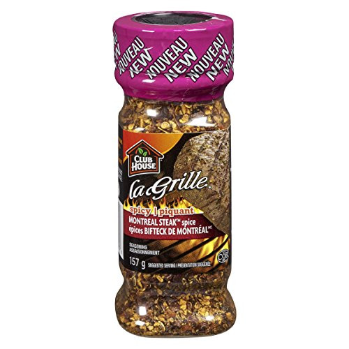 La Grille Spicy Montreal Steak Spice Seasoning 157g-5.5oz