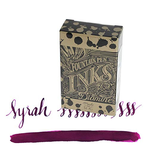 Diamine Syrah - Burgundy Ink Cartridge For Fountain Pens 18 Per PackageSyrah - Burgundy Ink Cartridge For Fountain Pens 18 Per Package