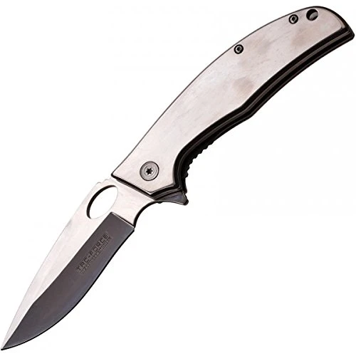 TAC Force TF-913SS-MC TF913SS-Brk Linerlock A-O Silver