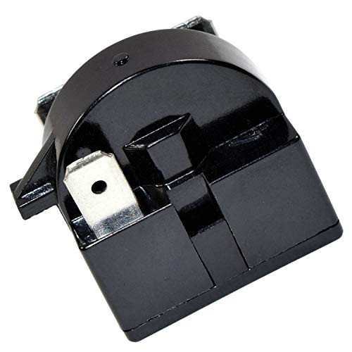 HQRP QP2-4R7 4.7 Ohm 3-Pin PTC Starter-Start Relay compatible with EdgeStar VBR Series Compressor Relay Replacement fits VBR240 VBR440 VBR640