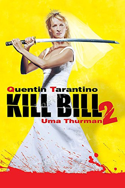 PremiumPrints - Kill Bill Vol. 2 Movie Poster - XMOV300 Premium Canvas 11" x 17" -28 cm x 43 cm- PremiumPrints - Kill Bill Vol. 2 Movie Poster - XMOV300 Premium Canvas 11" x 17" -28 cm x 43 cm-