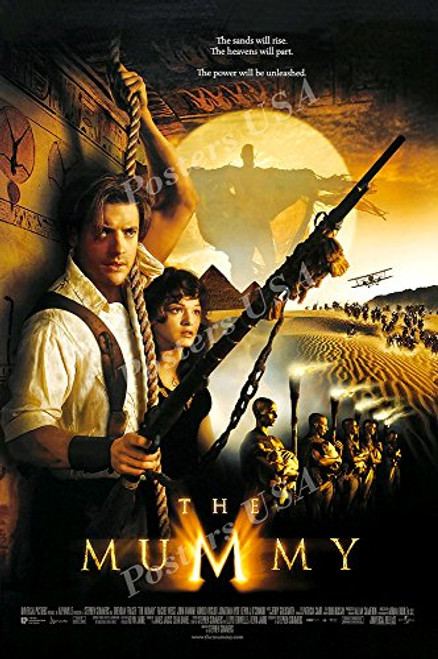 PremiumPrints - The Mummy Movie Poster - XMOV362 Premium Canvas 11" x 17" -28 cm x 43 cm-