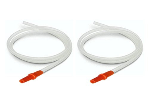Replacement Tubing for Hygeia EnJoye Breastpump 2 Tubes-Pack in Retail Factory Sealed Package- Can Replace Hygeia Tubing with Connectors- Made by Maymom