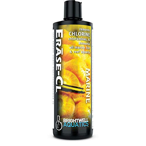 Brightwell Aquatics Erase-Cl - Water Conditioner Removes Chlorine Chloramines  and  Ammonia in All Marine and Freshwater Aquariums Brightwell Aquatics Erase-Cl - Water Conditioner Removes Chlorine Chloramines  and  Ammonia in All Marine and Freshwater Aquariums