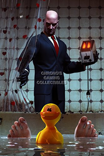PremiumPrintsGaming - Hitman Blood Money Perfect Assassination Xbox Poster - YHIT011 Premium Canvas 11" x 17" -28 cm x 43 cm-