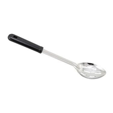 Winco Stainless Steel Slotted Basting Spoon 15 inch - 1 each.