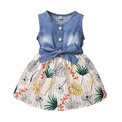 2T Girls Clothes Summer 3T Girls Dress Ruffle Toddler Baby Princess Dresses Denim Tutu Skirt Cute 2 3 Year Old Girl Clothes 2T Girls Clothes Summer 3T Girls Dress Ruffle Toddler Baby Princess Dresses Denim Tutu Skirt Cute 2 3 Year Old Girl Clothes