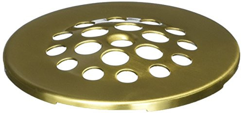 Jaclo 517-SB Tub Drain Grid Strainer, Satin Brass