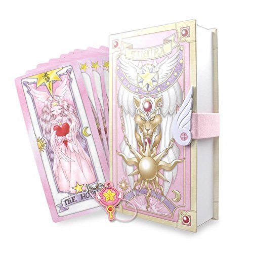 Mikucos 56PCS Card Captor Sakura Kinomoto Sakura Comic Edition Clow Cards Full Set Gift Pink Mikucos 56PCS Card Captor Sakura Kinomoto Sakura Comic Edition Clow Cards Full Set Gift Pink