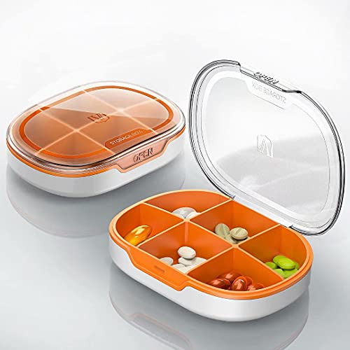 All Cart Pill Case for Purse Pill Organizer Pill Box for Purse Pill Containers Travel Pill Case Cute Pill Boxes One Day Pill Container Small Pill Box Small Travel Pill Case