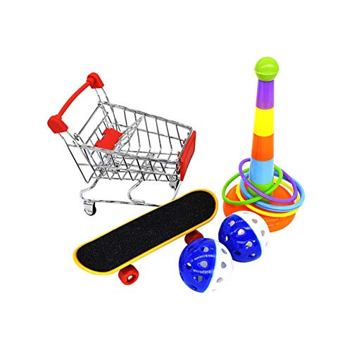 UXELY Bird Training Toy Set Parrot Intelligence Toy Mini Roller Skate Toy Bird Puzzl-e Training Toys Set for Parakeet Cockatiel Conure Caique Cockatoo Eclectus UXELY Bird Training Toy Set Parrot Intelligence Toy Mini Roller Skate Toy Bird Puzzl-e Training Toys Set for Parakeet Cockatiel Conure Caique Cockatoo Eclectus