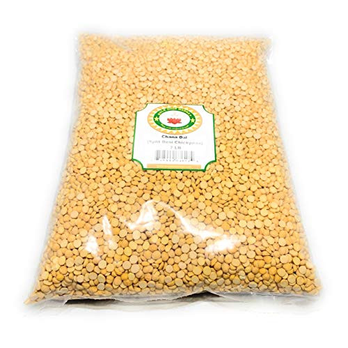 Chana Dal -Split Desi Chick Peas- 2 lb 4 lb 7 lb by BulkShopMarket -2 LB-