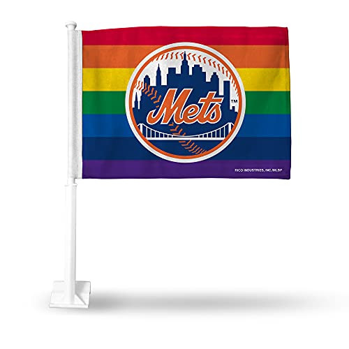 Rico Industries MLB New York Mets Car Flag Rico Industries MLB New York Mets Car Flag