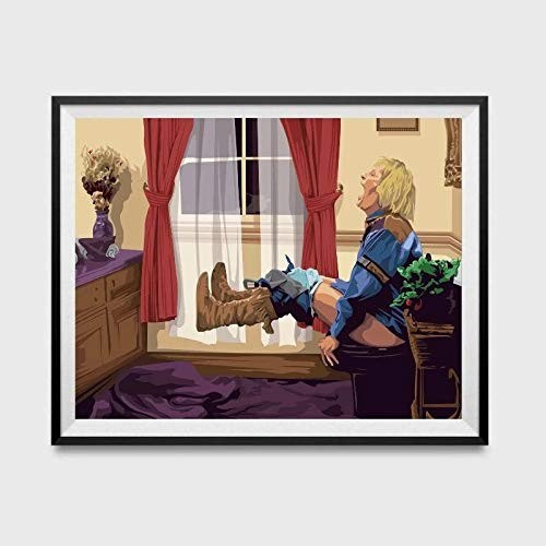 Dumb And Dumber Inspired Harry On The Toilet Bathroom Poster 11x17