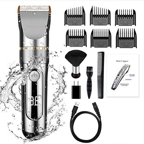 Electric Hair Trimmer Cordless Clipper Hair Clippers for Men Cordless Beard Trimmers Rechargeable Hair Trimmer Home Hair Cutting Kit Electric Hair Trimmer Cordless Clipper Hair Clippers for Men Cordless Beard Trimmers Rechargeable Hair Trimmer Home Hair Cutting Kit