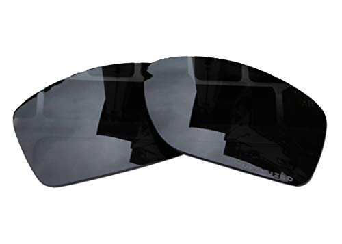 Polarized Sunglasses Lenses Replacement for Oakley Gascan Sunglasses -Stealth Black-