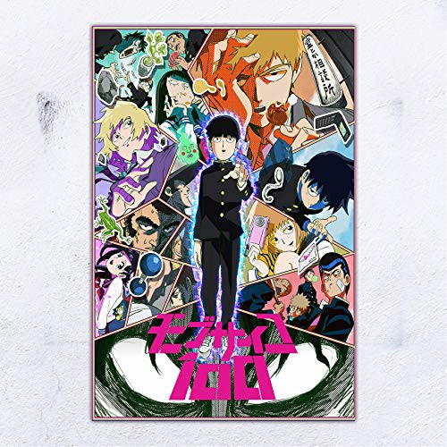 UpdateClassic Mob Psycho 100 Anime Poster and Prints Unframed Wall Art Gifts Decor 11x17