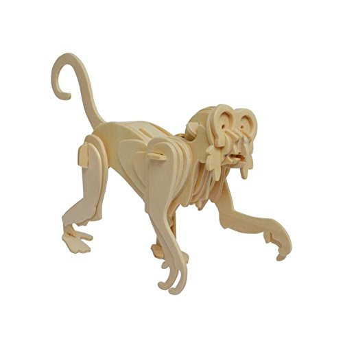 Ziyier G and E Toy- Classic 3D Puzzle- Animals Puzzle- Monkey Puzzle