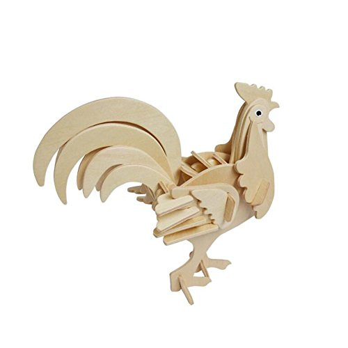 Ziyier G and E Toy- Classic 3D Puzzle- Animals Puzzle- Chiken Puzzle