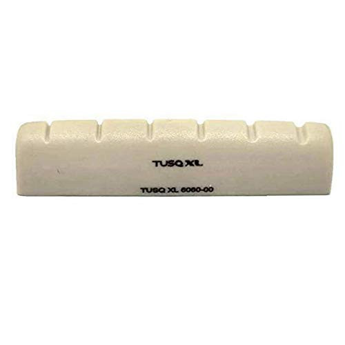 Graph Tech PQ-6060-00 TUSQ Guitar Nut XL 1-4" 6-String Guitar Slotted Nut for Epiphone style guitarIvory