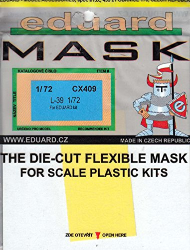 EDUCX409 1-72 Eduard Mask - L-39 Albatros -for use with the Eduard model kit- -MODEL KIT ACCESSORY-
