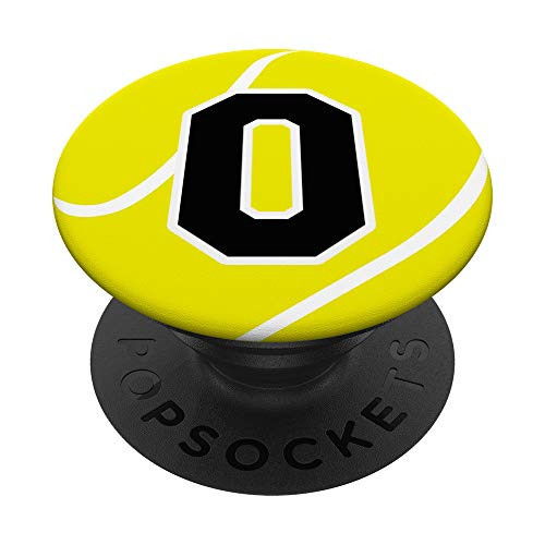 Letter O Tennis Ball Monogram Player Team Coach Gift Zx PopSockets Grip and Stand for Phones and Tablets Letter O Tennis Ball Monogram Player Team Coach Gift Zx PopSockets Grip and Stand for Phones and Tablets