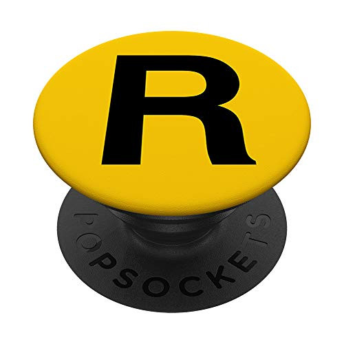 R Line - New York City NYC Subway Train PopSocket PopSockets Grip and Stand for Phones and Tablets