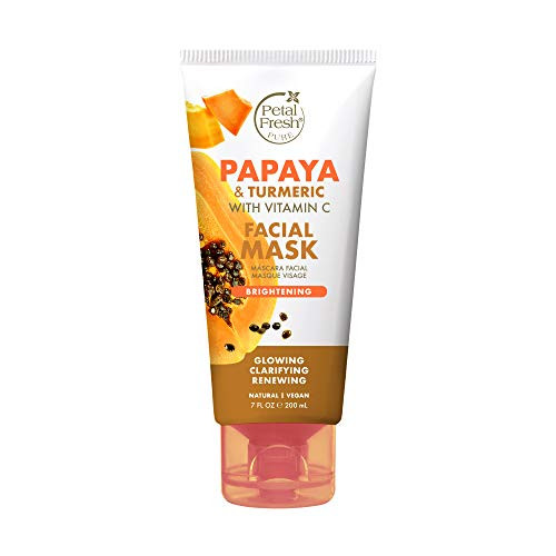 Petal Fresh Papaya and Turmeric Facial Mask Pure Brightening Clean Skincare Pair With Facial Cleanser Vegan and Cruelty Free 7oz Petal Fresh Papaya and Turmeric Facial Mask Pure Brightening Clean Skincare Pair With Facial Cleanser Vegan and Cruelty Free 7oz