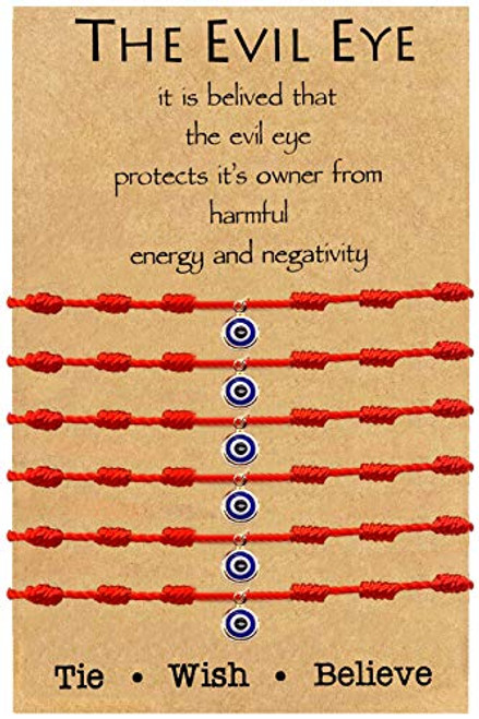 choice of all Evil Eye Bracelet 7 Knot Evil Eye Protective Bracelets Lucky String Kabbalah Protection for Women Men Family-D-Red Bracelets- choice of all Evil Eye Bracelet 7 Knot Evil Eye Protective Bracelets Lucky String Kabbalah Protection for Women Men Family-D-Red Bracelets-