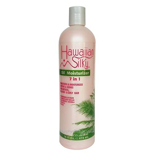 Hawaiian Silky Conditioning Oil Moisturizer 7 in 1 Formula 16 Oz