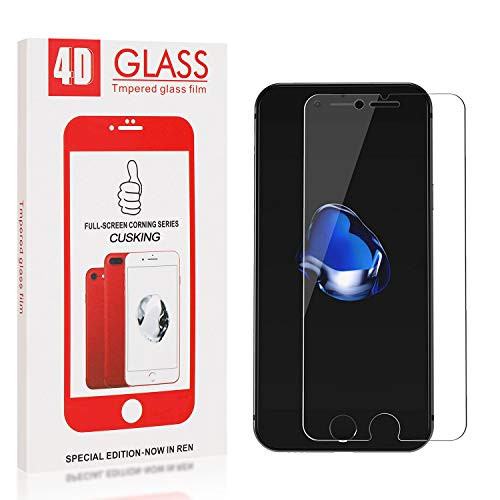 CUSKING Screen Protector for iPhone 8 Plus-iPhone 7 Plus 9H Hardness Screen Protector for iPhone 8 Plus-iPhone 7 Plus Tempered Glass Bubble Free 99.99 percent Clarity 4 Pack CUSKING Screen Protector for iPhone 8 Plus-iPhone 7 Plus 9H Hardness Screen Protector for iPhone 8 Plus-iPhone 7 Plus Tempered Glass Bubble Free 99.99 percent Clarity 4 Pack