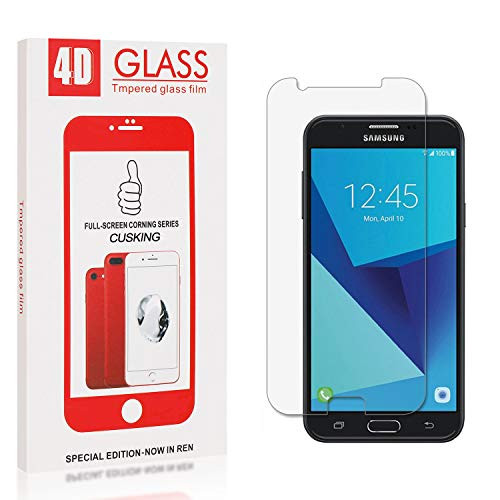 CUSKING Screen Protector for Galaxy J7 Prime-Galaxy On 7 9H Hardness Screen Protector for Samsung Galaxy J7 Prime-Galaxy On 7 Tempered Glass Bubble Free 99.99 percent Clarity 4 Pack CUSKING Screen Protector for Galaxy J7 Prime-Galaxy On 7 9H Hardness Screen Protector for Samsung Galaxy J7 Prime-Galaxy On 7 Tempered Glass Bubble Free 99.99 percent Clarity 4 Pack