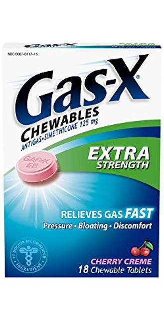 Gas-X Extra Strength Cherry Creme 18-Count Chewable Tablets -2-