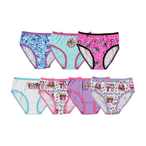 L.O.L. Surprise Girls' Underwear Multipacks LOL 7PK 4T