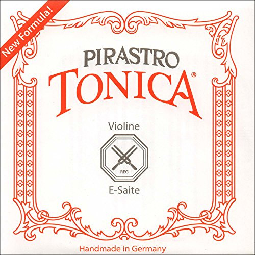 Pirastro Tonica 4-4 Violin E String - Aluminum-Steel - Medium Gauge - Loop End