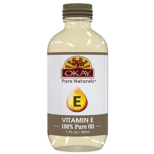 Okay Hair  and  Skin Oil 100 percent Pure Vitamin E Oil 1 oz