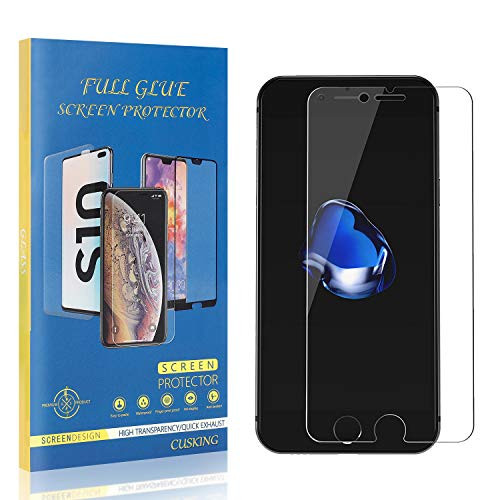 CUSKING Screen Protector Compatible with iPhone 8 Plus-iPhone 7 Plus Ultra Clear Tempered Glass Screen Protector for iPhone 8 Plus-iPhone 7 Plus Anti Scratch Abrasion Resistance 4 Pack CUSKING Screen Protector Compatible with iPhone 8 Plus-iPhone 7 Plus Ultra Clear Tempered Glass Screen Protector for iPhone 8 Plus-iPhone 7 Plus Anti Scratch Abrasion Resistance 4 Pack