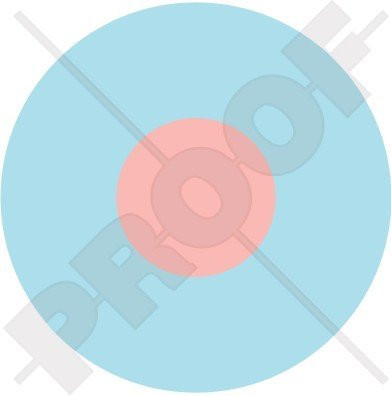 RAF British Royal AirForce Type B LowVis Aircraft Roundel 4" -100mm- Vinyl Sticker Decal