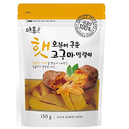 NATURE IT Oven Baked Dried Sweet Potato ?????? Korean Snack Sweet Chewy Nutritional 150g - 5.3oz.