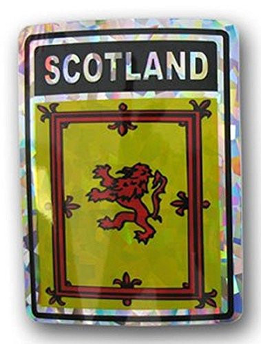 K's Novelties Scotland Lion Country Flag Reflective Decal Bumper Sticker