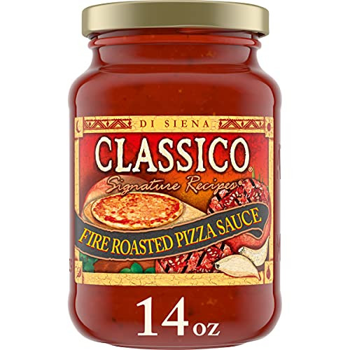 Classico Signature Recipes Fire Roasted Pizza Sauce -14 oz Jar-