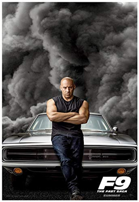 Fast and Furious 9 Movie Poster 24 x 36 Inches Full Sized Print Unframed Ready for Display Version B