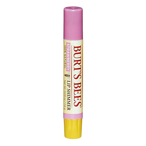 Burt's Bees Lip Shimmer Strawberry -4 Pack-