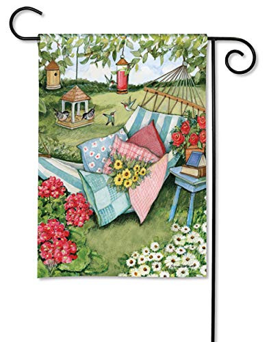 BreezeArt Studio M Garden Hammock Decorative Garden Flag  Premium Quality 12.5 x 18 Inches