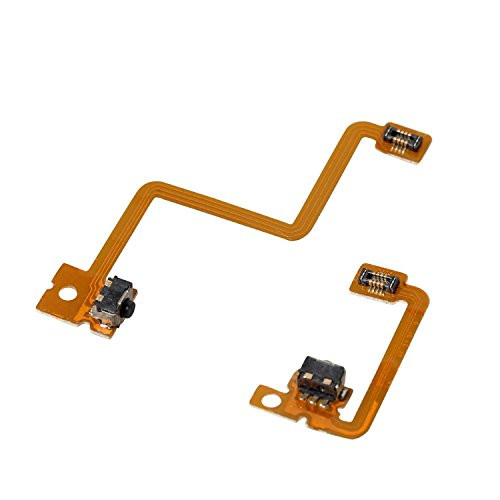 eJiasu L-R Switch Shoulder Trigger Button Replacement Repair Internal Flex Ribbon Cable for 3DS Controller -1set-